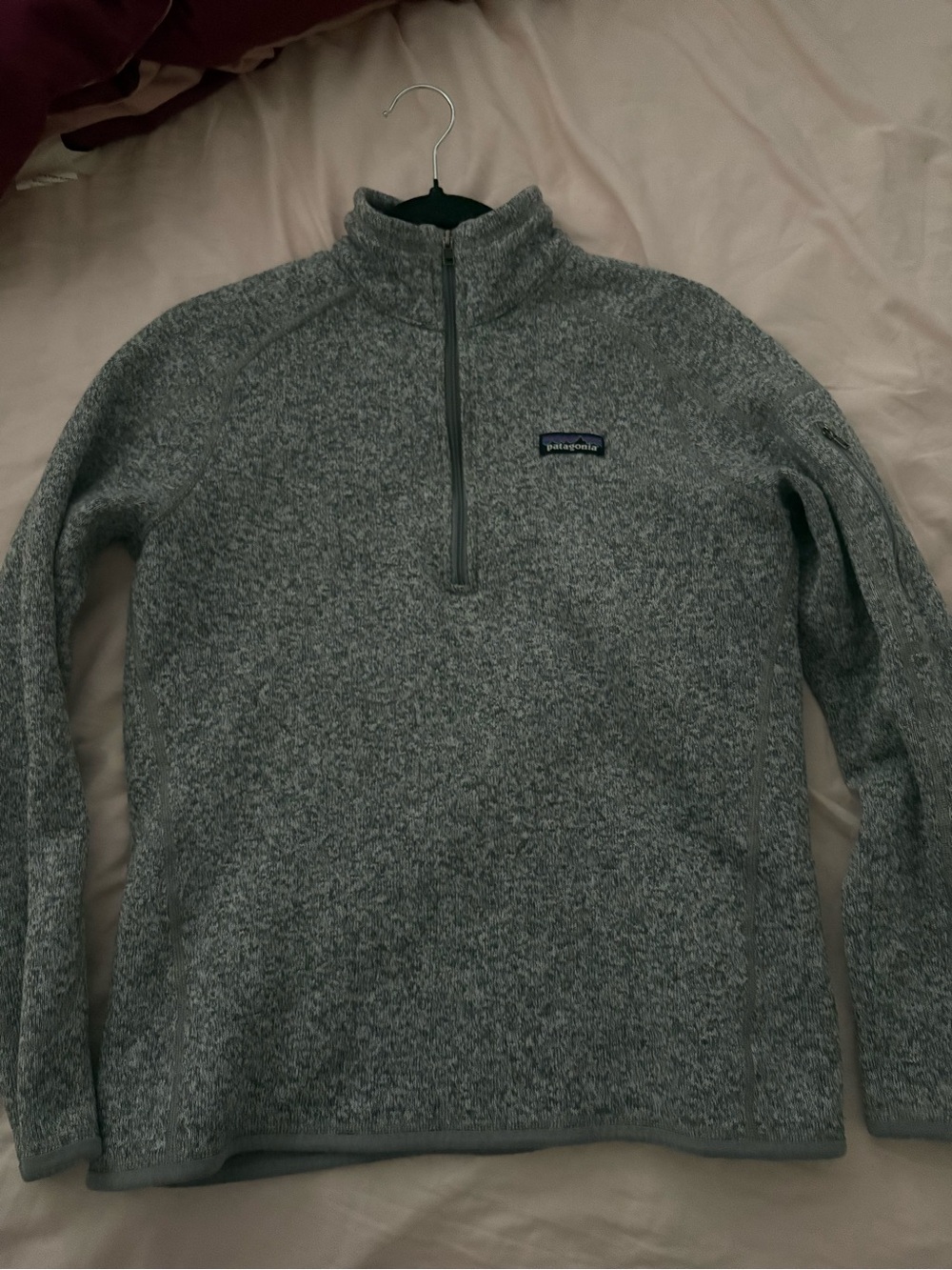 Patagonia Women’s Gray Half-Zip Fleece Pullover